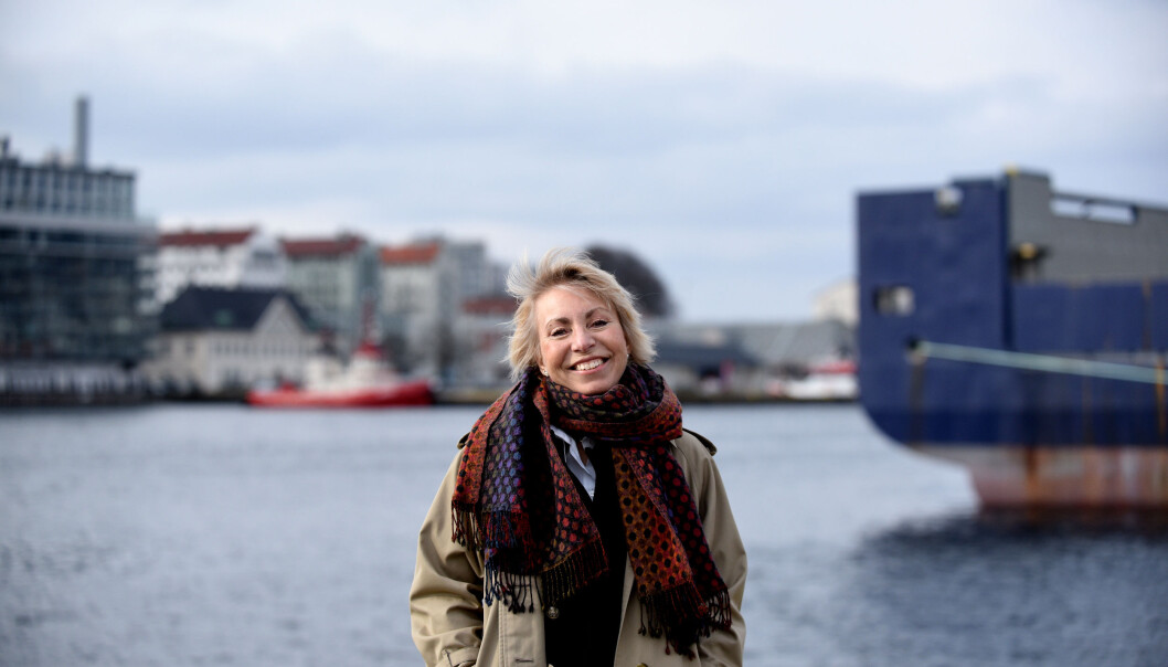 2016. Bergen. Lederintervju med ny direktør for Havforskningsinstituttet i Bergen, Sissel Rogne. Foto: Gidske Stark 2016. Bergen. Lederintervju med ny direktør for Havforskningsinstituttet i Bergen, Sissel Rogne. Foto: Gidske Stark