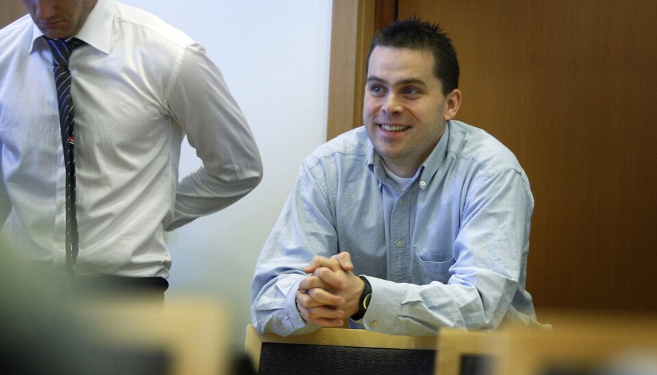 Hovedmann bak NOKAS-ranet i Stavanger i 2007, David Toska, har vunnet en innovasjonspris ved Høgskulen på Vestlandet. Foto: Heiko Junge/Scanpix
