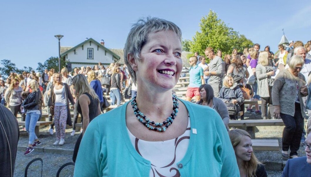 Nord universitet blir landets første til å ta imot studenter med kognitiv funksjonshemming. — Dette handler om å unngå diskriminering av utviklingshemmede og å skape en mulighet til å ta høyere utdanning, sier prorektor Hanne Solheim Hansen. Foto: Leif Arne Holme Nord universitet blir landets første til å ta imot studenter med kognitiv funksjonshemming. — Dette handler om å unngå diskriminering av utviklingshemmede og å skape en mulighet til å ta høyere utdanning, sier prorektor Hanne Solheim Hansen. Foto: Leif Arne Holme