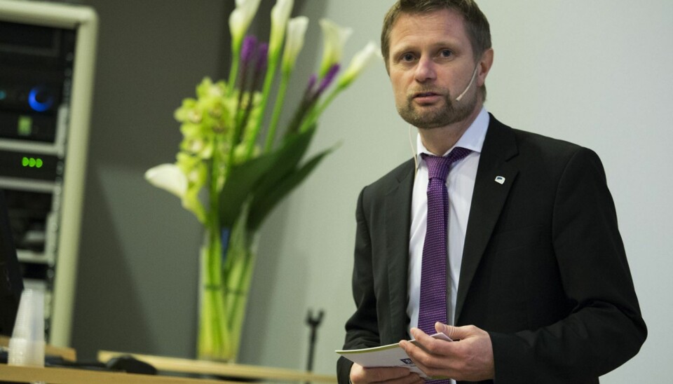 Helseminister Bent Høie. Foto: Øyvind Aukrust