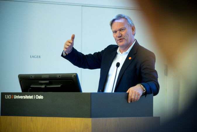 Per Morten Sandset, viserektor på UiO. Foto: Ketil Blom Haugstulen Per Morten Sandset, viserektor på UiO. Foto: Ketil Blom Haugstulen