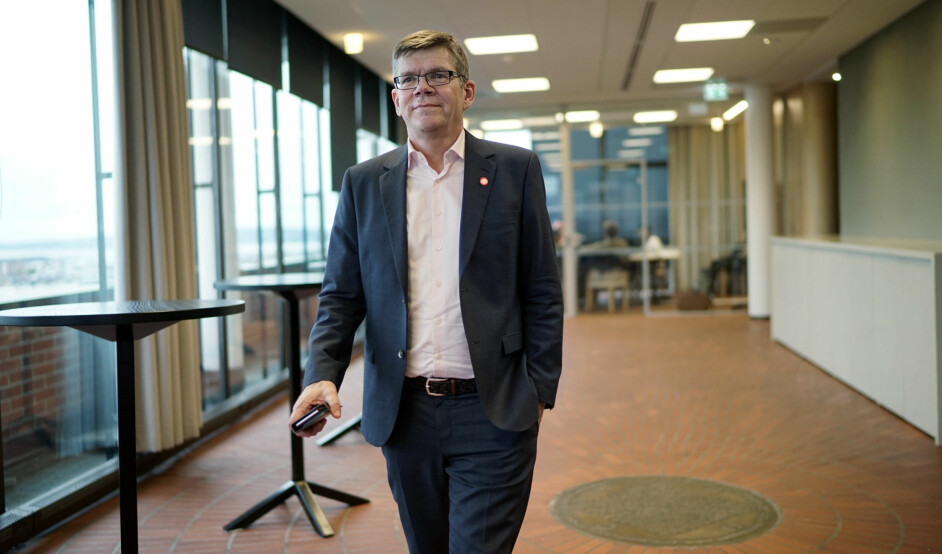 Rektor Svein Stølen ved Universitetet i Oslo vurderer obligatoriske lederkurs for håndtering av trakasseringssaker på UiO. Foto: Ketil Blom Haugstulen.