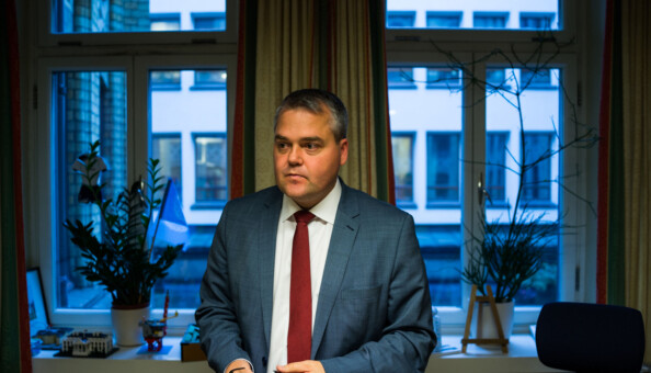 Roy Steffensen (FrP), leder i utdannings- og forksningskomiteen. Foto: David Engmo Roy Steffensen (FrP), leder i utdannings- og forksningskomiteen. Foto: David Engmo