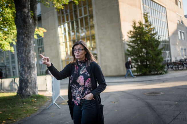 Merete Kvidal er leder av campusprosjektet ved NTNU. Foto: Skjalg Bøhmer Vold Merete Kvidal er leder av campusprosjektet ved NTNU. Foto: Skjalg Bøhmer Vold
