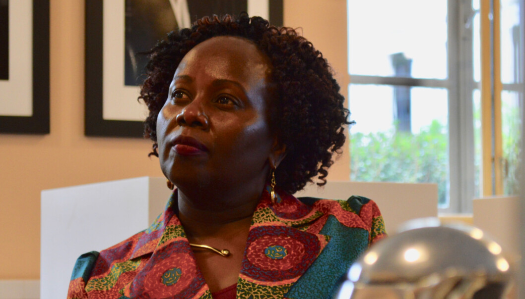En av seks nye æresdoktorer ved Universitet i Oslo: Patricia Kameri-Mbote er professor ved School of Law, University of Nairobi. Foto: Øystein Fimland En av seks nye æresdoktorer ved Universitet i Oslo: Patricia Kameri-Mbote er professor ved School of Law, University of Nairobi. Foto: Øystein Fimland
