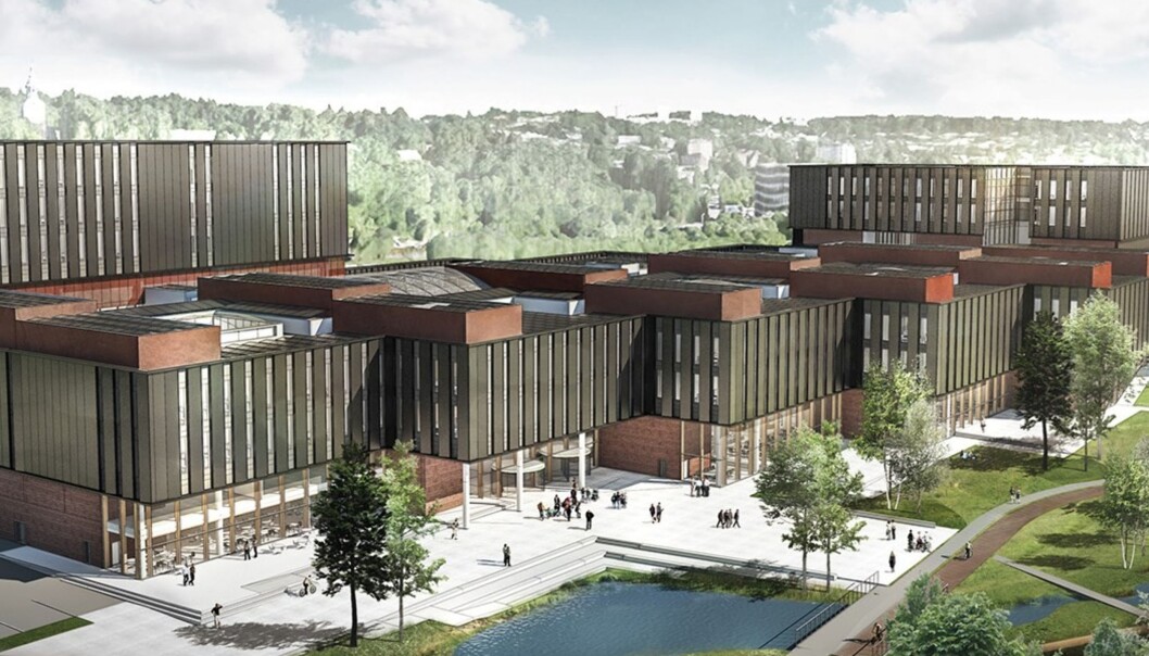 Illustrasjon av Livsvitenskapsbygget som er i forprosjektfase. Foto: Ratio arkitekter Illustrasjon av Livsvitenskapsbygget som er i forprosjektfase. Foto: Ratio arkitekter