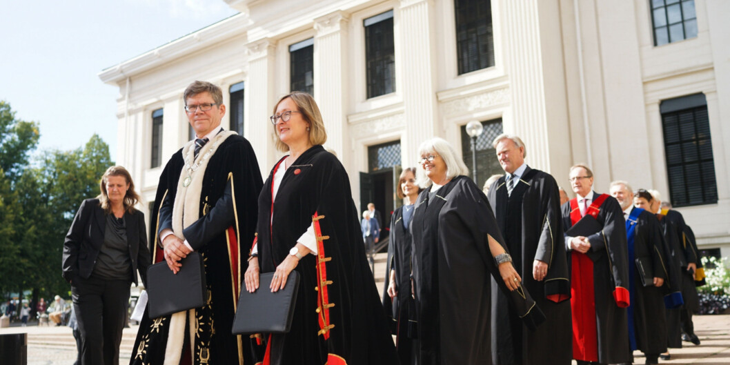 Universitetet i Oslo er på 146. plass av de 1000 beste universitetene i verden, ifølge <span class="caps">THE</span> World University Rankings 2018. Foto: Ketil Blom Haugstulen Universitetet i Oslo er på 146. plass av de 1000 beste universitetene i verden, ifølge <span class="caps">THE</span> World University Rankings 2018. Foto: Ketil Blom Haugstulen