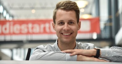 Kai Steffen Østensen, leder for Studentorganisasjonen i Agder. Foto: Olav Breen/UiA Kai Steffen Østensen, leder for Studentorganisasjonen i Agder. Foto: Olav Breen/UiA