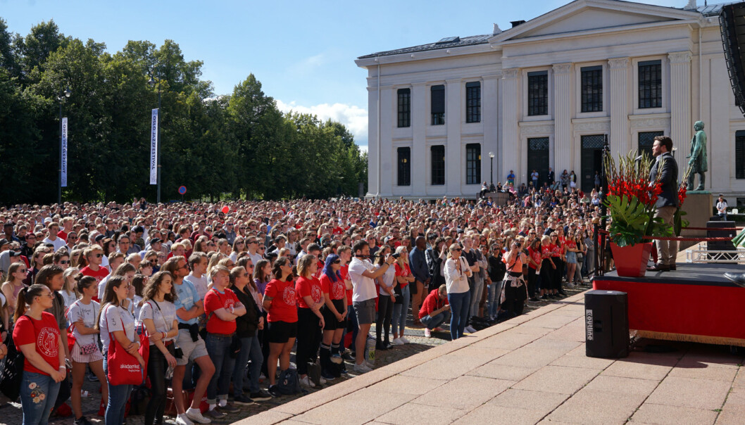 Studiestart, Universitetet i Oslo Foto: Ketil Blom Haugstulen Studiestart, Universitetet i Oslo Foto: Ketil Blom Haugstulen
