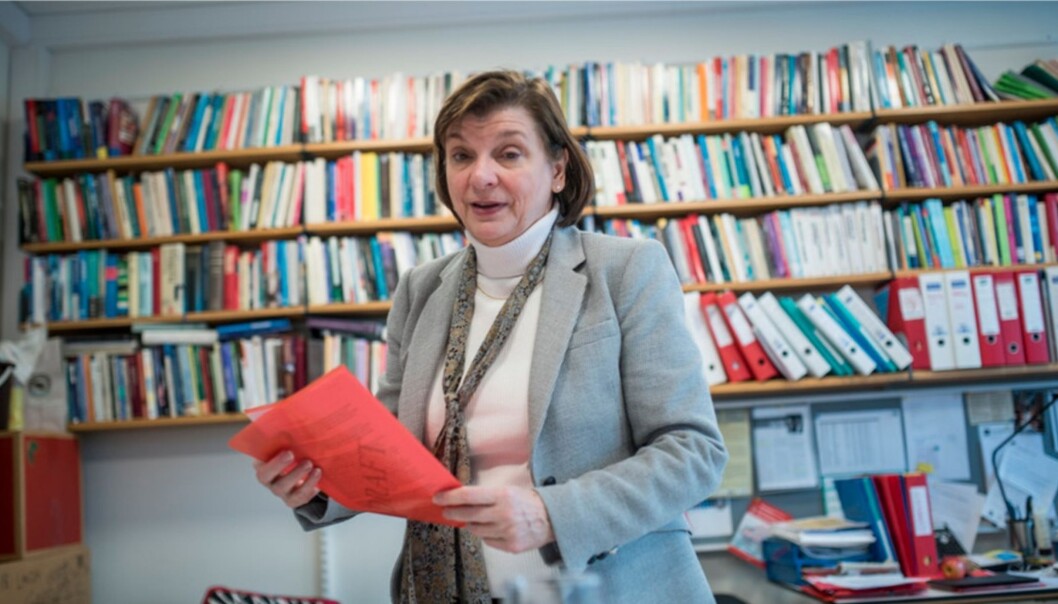 Elizabeth Lanza er leder av MultiLing, et Senter for fremragende forskning (SFF) ved UiO. Foto: Skjalg Bøhmer Vold Elizabeth Lanza er leder av MultiLing, et Senter for fremragende forskning (SFF) ved UiO. Foto: Skjalg Bøhmer Vold