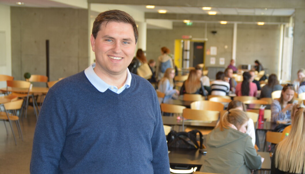 Studentleder ved Nord universitet, forteller at parlamentet får inn mange klagesaker de ikke har kompetanse til å håndtere og at de nå forventer at studentombud kommer på plass i 2018. Foto: Bjørnar Leksnes, Nord universitet Studentleder ved Nord universitet, forteller at parlamentet får inn mange klagesaker de ikke har kompetanse til å håndtere og at de nå forventer at studentombud kommer på plass i 2018. Foto: Bjørnar Leksnes, Nord universitet