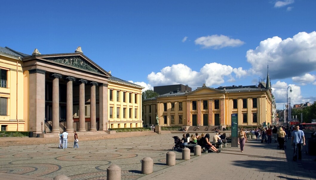 Hovedbygningen, Det juridiske fakultet ved Universitetet i Oslo. Hovedbygningen, Det juridiske fakultet ved Universitetet i Oslo.