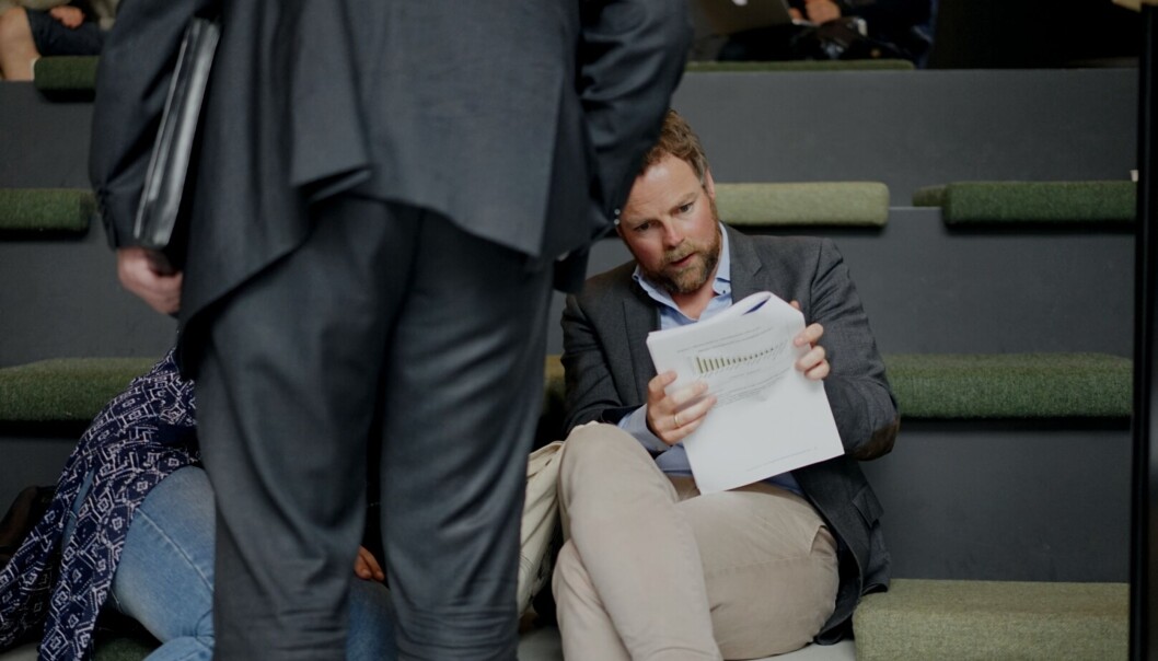 Kunnskapsminister Torbjørn Røe Isaksen presenterte tallene for hovedopptaket innen høyere utdanning denne uka. Kunnskapsminister Torbjørn Røe Isaksen presenterte tallene for hovedopptaket innen høyere utdanning denne uka.