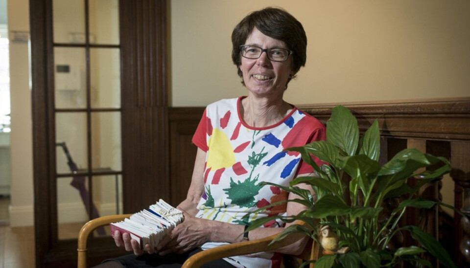 Professor i oral patologi og avtroppande viserektor for internasjonalisering ved UiB, Anne Cathrine Johannessen, ser fram til å gå tilbake til forskinga på fulltid. Foto: Tor Farstad Foto: Tor Farstad