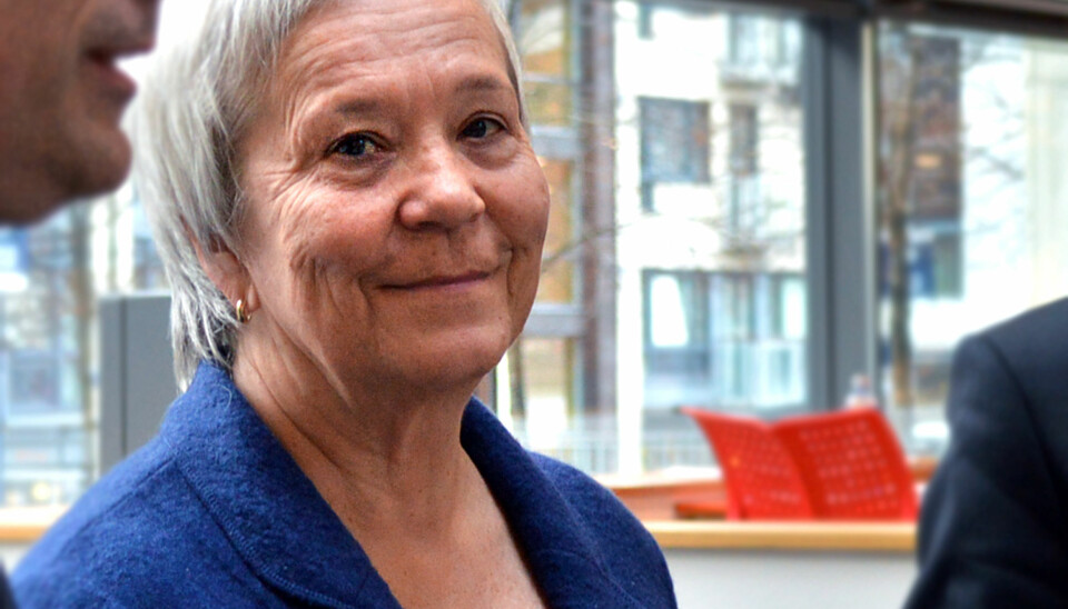 Rektor Kathrine Skretting ved Høgskolen i Innlandethar nå ansatt fem av seks dekaner. Foto: Maja Lindseth
