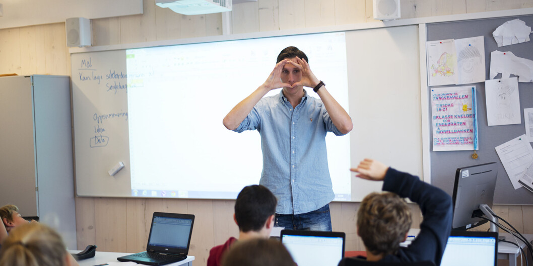 Sebastian Stephansen, tidligere lærerstudent ved HiOA - nå OsloMet. Foto: Evelyn Pecori Sebastian Stephansen, tidligere lærerstudent ved HiOA - nå OsloMet. Foto: Evelyn Pecori