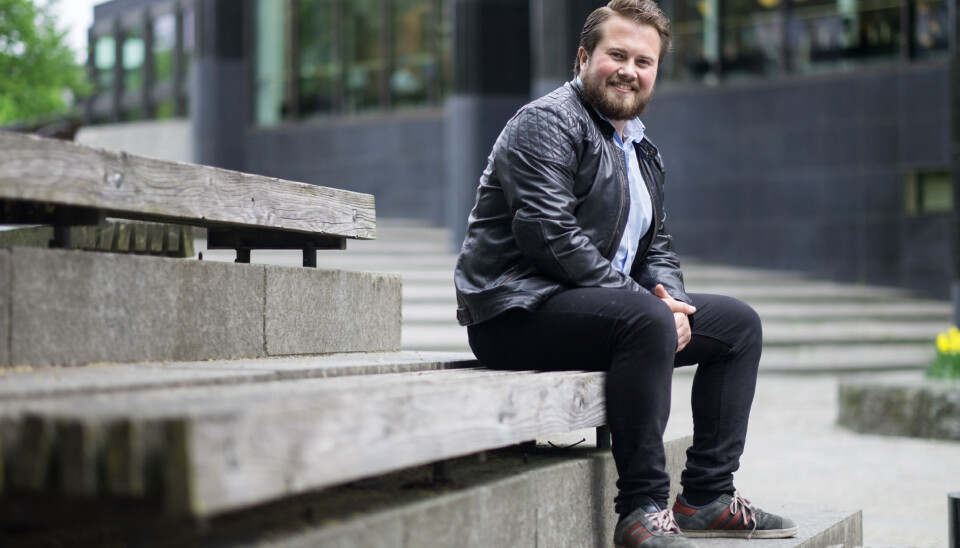 Teologistudent Jens Lægreid tar over som leder for Studentparlamentet ved Universitetet i Oslo 1. juli. Foto: Ketil Blom Haugstulen