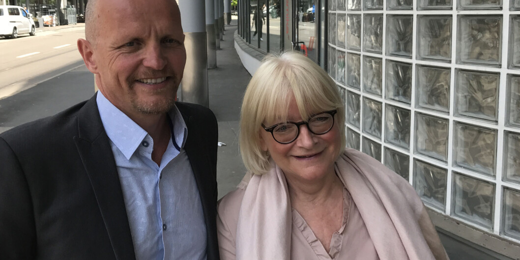 Gunnar Yttri, styremedlem på Høgskulen på Vestlandet sammen med rektor Berit Rokne. De har begge mange punkter på sine lister med kriterier for at fusjonen bak denne høgskolen skal bli en suksess. Gunnar Yttri, styremedlem på Høgskulen på Vestlandet sammen med rektor Berit Rokne. De har begge mange punkter på sine lister med kriterier for at fusjonen bak denne høgskolen skal bli en suksess.