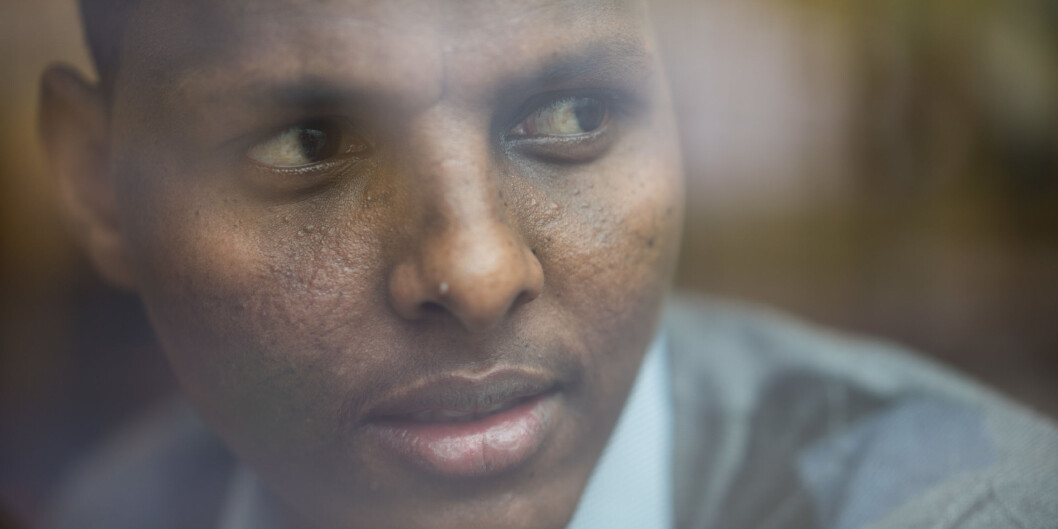 Yussuf Mohamed Santur håper antiradikaliseringsarbeid på sikt vil få færre unge kenyanere til å bli med i grupper som al-Shabaab. Foto: Ketil Blom Haugstulen Yussuf Mohamed Santur håper antiradikaliseringsarbeid på sikt vil få færre unge kenyanere til å bli med i grupper som al-Shabaab. Foto: Ketil Blom Haugstulen