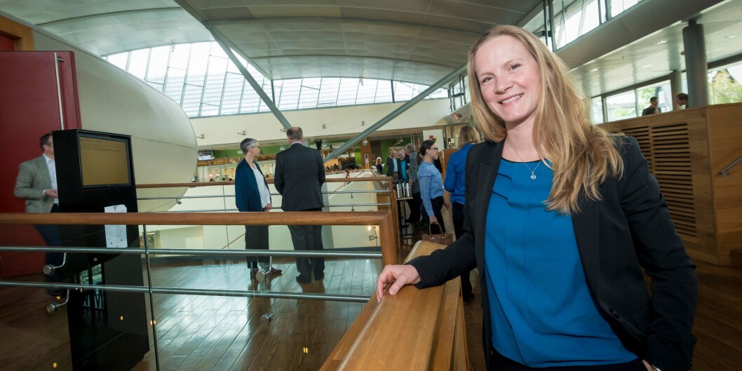 Mari Sundli Tveit er ny leder for interesseorganisasjonen for landets universiteter og høgskoler. Med seg har hun et splitter nytt styre. Foto: Tor Farstad Mari Sundli Tveit er ny leder for interesseorganisasjonen for landets universiteter og høgskoler. Med seg har hun et splitter nytt styre. Foto: Tor Farstad