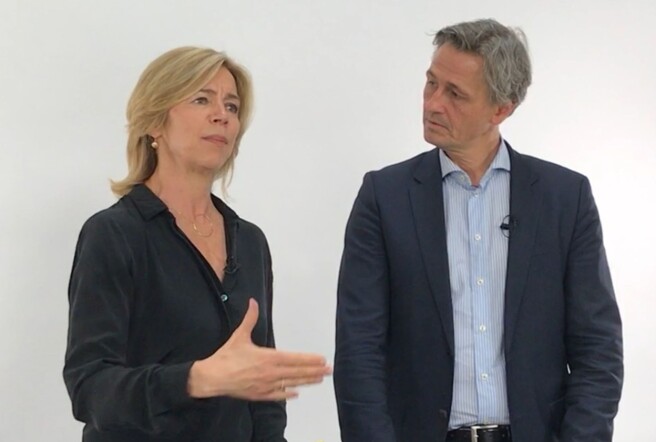 Nina Waaler og Asbjørn Seim. Nina Waaler og Asbjørn Seim.