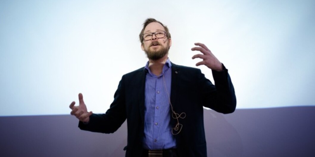 Rektorkandidat Harald Holone tapte valget mot sittende rektor ved Høgskolen i Østfold, men får fire nye år som dekan. Foto: Henriette Dæhlie Rektorkandidat Harald Holone tapte valget mot sittende rektor ved Høgskolen i Østfold, men får fire nye år som dekan. Foto: Henriette Dæhlie
