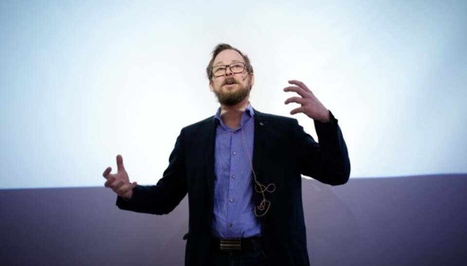 Rektorkandidat Harald Holone tapte valget mot sittende rektor ved Høgskolen i Østfold, men får fire nye år som dekan. Foto: Henriette Dæhlie