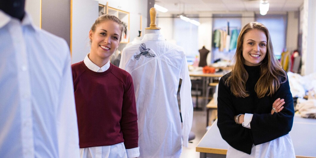Prosjektet Oslo Unbranded med røtter på Høgskolen i Oslo og Akershus t.v. Mari Nikoline Floden og Ingrid Emma Klaeboe. Foto: Siri Øverland Eriksen Prosjektet Oslo Unbranded med røtter på Høgskolen i Oslo og Akershus t.v. Mari Nikoline Floden og Ingrid Emma Klaeboe. Foto: Siri Øverland Eriksen