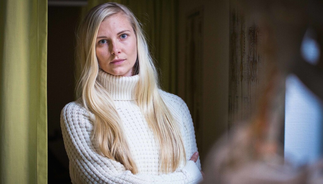 Line Susann Nilsen aner ikke når eller hvor hun eventuelt vil få turnus etter å ha fullført fysioterapeututdanningen sin. Foto: Siri Ø. Eriksen Line Susann Nilsen aner ikke når eller hvor hun eventuelt vil få turnus etter å ha fullført fysioterapeututdanningen sin. Foto: Siri Ø. Eriksen