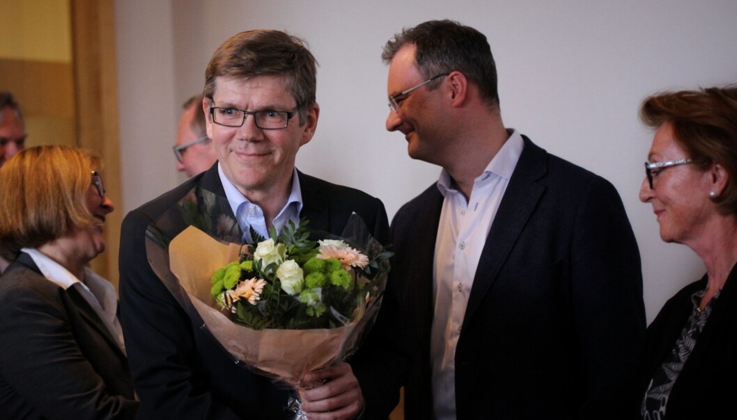 Svein Stølen er nyvalgt rektor på Universitetet i Oslo, og tiltrer i stillingen 1. august. Foto: Siri Ø. Eriksen Svein Stølen er nyvalgt rektor på Universitetet i Oslo, og tiltrer i stillingen 1. august. Foto: Siri Ø. Eriksen