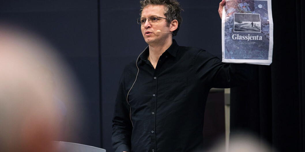 Journalist Thomas Ergo i Stavanger Aftenblad, som jobbet med «Glassjenta-saken», mener det er viktig at journalister har respekt for barnevernet og ikke skaper et unødvendig fiendebilde. Foto: Werner Juvik Journalist Thomas Ergo i Stavanger Aftenblad, som jobbet med «Glassjenta-saken», mener det er viktig at journalister har respekt for barnevernet og ikke skaper et unødvendig fiendebilde. Foto: Werner Juvik