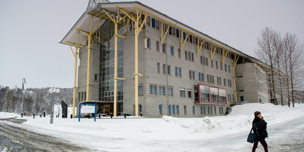 UiT har flere byggeprosjekter på gang og låner penger av sine ubrukte bevilgninger. Her fra campus i Tromsø. Foto: Lars Åke Andersen UiT har flere byggeprosjekter på gang og låner penger av sine ubrukte bevilgninger. Her fra campus i Tromsø. Foto: Lars Åke Andersen