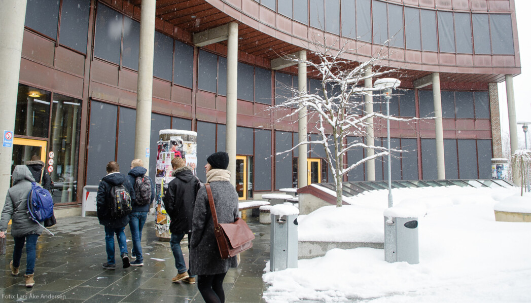 Universitetene må satse mer på tilbud til studenter som ikke har anledning til å ta lange campus-baserte studier, mener regjeringen. Her fra campus i Tromsø. Universitetene må satse mer på tilbud til studenter som ikke har anledning til å ta lange campus-baserte studier, mener regjeringen. Her fra campus i Tromsø.