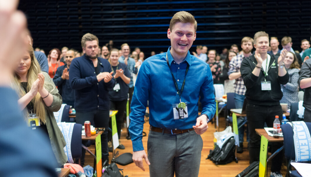 Mats Johansen Beldo fra UiT Norges arktiske universitet er nyvalgt leder av Norsk studentorganisasjon. Foto: Ketil Blom Mats Johansen Beldo fra UiT Norges arktiske universitet er nyvalgt leder av Norsk studentorganisasjon. Foto: Ketil Blom