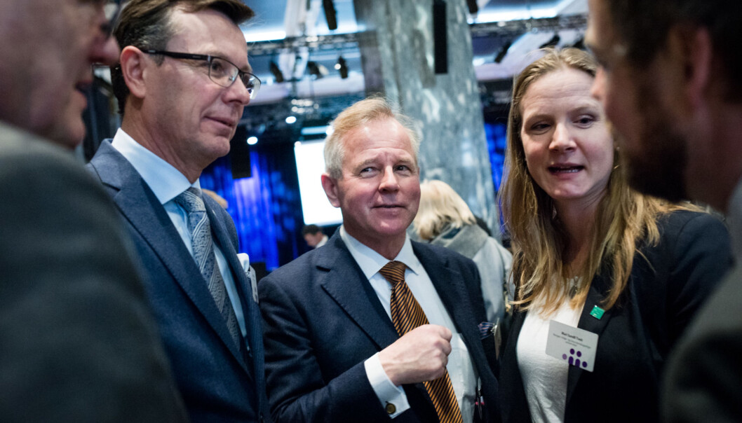 Rektor ved Universitetet i Bergen, Dag Rune Olsen (t.v.), sammen med kollega fra Universitetet i Oslo, Ole Petter Ottersen, er klare for å brette opp ermene for en større satsing på de humanistiske vitenskapene. Foto: Skjalg Bøhmer Vold Rektor ved Universitetet i Bergen, Dag Rune Olsen (t.v.), sammen med kollega fra Universitetet i Oslo, Ole Petter Ottersen, er klare for å brette opp ermene for en større satsing på de humanistiske vitenskapene. Foto: Skjalg Bøhmer Vold