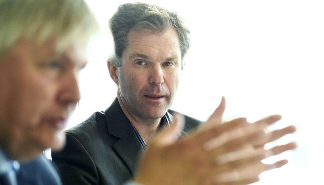 Adm.dir i Forskningsrådet, John-Arne Røttingen, sier at han langt på vei støtter UiO-rektor Ole Petter Ottersens innvendinger og tenkning rundt et for omfattende og detaljert indikatorsystem. Foto: Ola Sæther, Uniforum Adm.dir i Forskningsrådet, John-Arne Røttingen, sier at han langt på vei støtter UiO-rektor Ole Petter Ottersens innvendinger og tenkning rundt et for omfattende og detaljert indikatorsystem. Foto: Ola Sæther, Uniforum