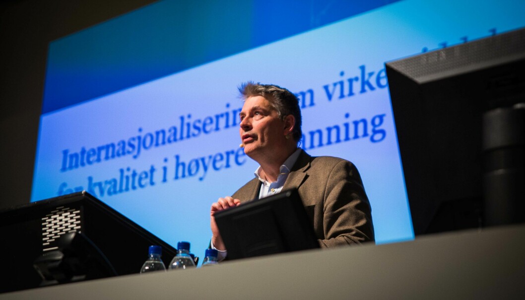 Bjørn Haugstad er statssekretær i Kunnskapsdepartementet, og tidligere forskningsdirektør ved Universitetet i Oslo. Arkivfoto: Siri Øverland Eriksen.