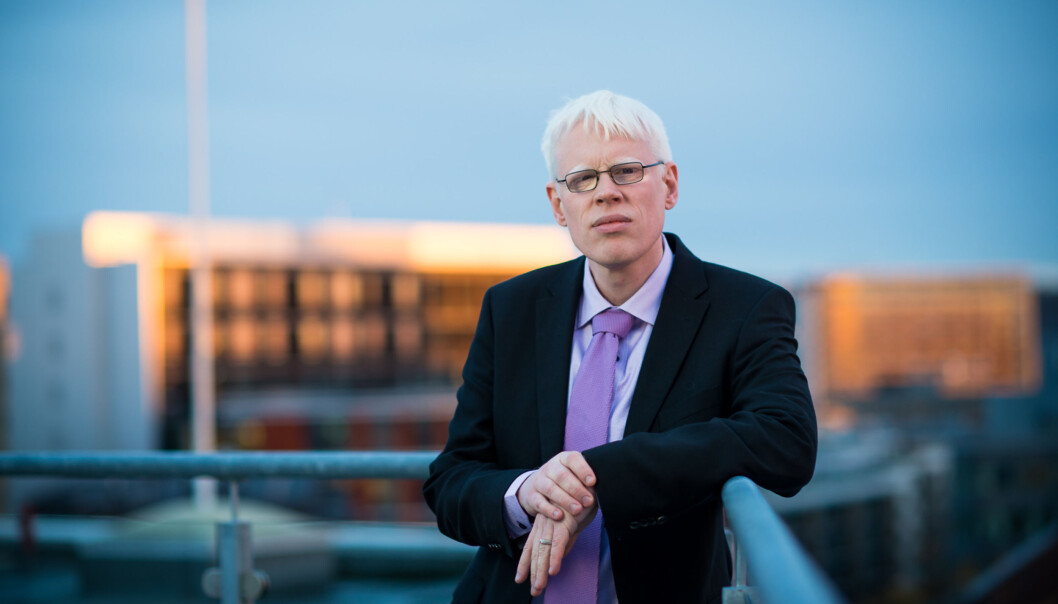 Professor på Institutt for informasjonsteknologi ved HiOA, Frode Eika Sandnes, kritiserer rektoratet for å legge IKT-studieplasser til helsefag. Foto: Skjalg Bøhmer Vold Professor på Institutt for informasjonsteknologi ved HiOA, Frode Eika Sandnes, kritiserer rektoratet for å legge IKT-studieplasser til helsefag. Foto: Skjalg Bøhmer Vold