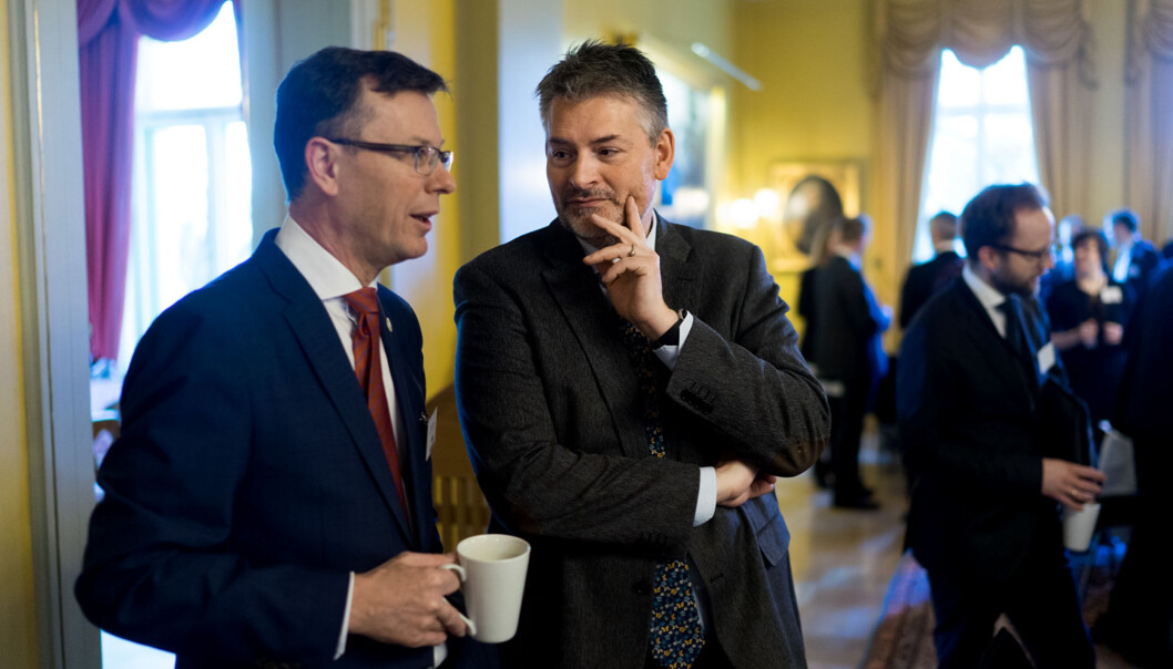Statssekretær Bjørn Haugstad skriver at både han og ministeren bare vil det beste for Høgskulen i Volda. Foto: Ketil Blom Haugstulen Statssekretær Bjørn Haugstad skriver at både han og ministeren bare vil det beste for Høgskulen i Volda. Foto: Ketil Blom Haugstulen