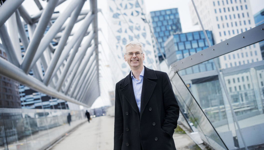 Øystein Thøgersen ønskjer seg fire nye år i rektorstolen på NHH. Øystein Thøgersen ønskjer seg fire nye år i rektorstolen på NHH.