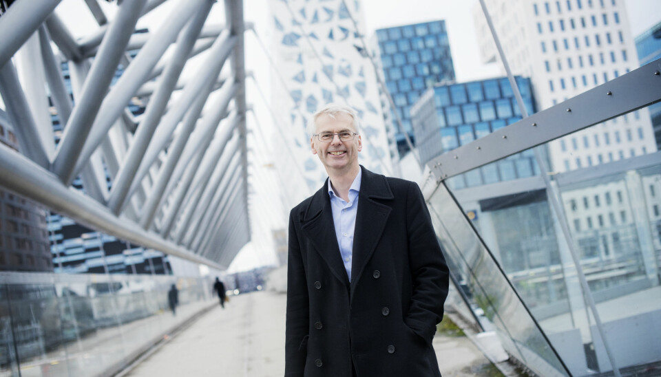 Rektor Øystein Thøgersen ved NHH sier at rangeringen til Financial Times er svært viktig for dem. Foto: Siv Dolmen/ NHH