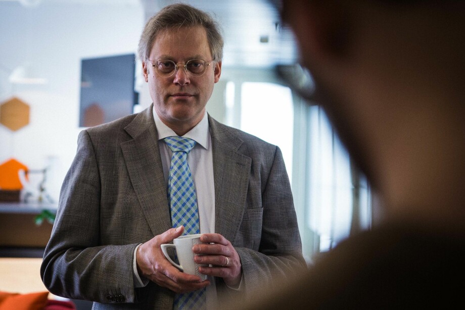 Tilsynsdirektør i NOKUT, Øystein Lund, sier University Inc. ikke vil få akkreditering som universitet. Foto: Siri Øverland Eriksen