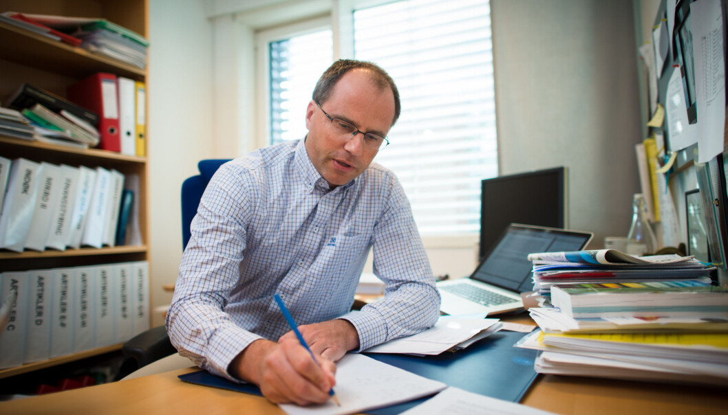 Einar Belsom var Høgskolen i Oslo og Akershus' første varsler. Foto: Skjalg Bøhmer Vold Einar Belsom var Høgskolen i Oslo og Akershus' første varsler. Foto: Skjalg Bøhmer Vold