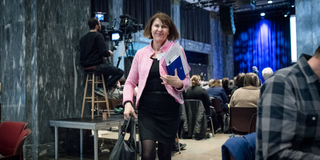 Anna Linnea Ottosen, konstituert rektor ved Høgskolen i Innlandet, vil prøve å få til enighet med studentene om formuleringen av kontetilgang i ny studieforskrift. Foto: Skjalg Bøhmer Vold Anna Linnea Ottosen, konstituert rektor ved Høgskolen i Innlandet, vil prøve å få til enighet med studentene om formuleringen av kontetilgang i ny studieforskrift. Foto: Skjalg Bøhmer Vold