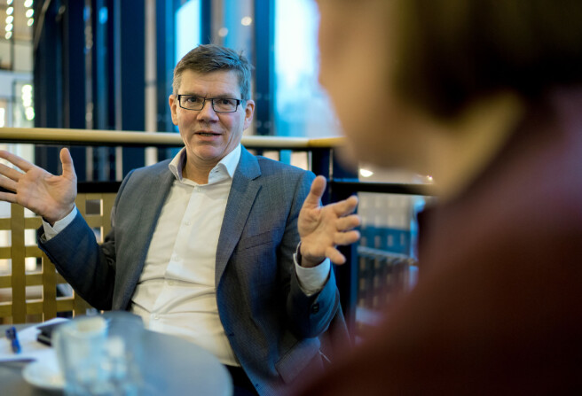 Rektor Svein Stølen ved UiO er positiv til Underdals forslag, men understreker at konkurranse om stillingene er viktig. Foto: Ketil Blom Haugstulen Rektor Svein Stølen ved UiO er positiv til Underdals forslag, men understreker at konkurranse om stillingene er viktig. Foto: Ketil Blom Haugstulen