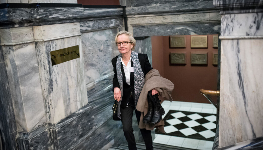 Direktør Gunn-Elin Aa. Bjørneboe ved Universitetet i Oslo ønsker at nytt rektorat skal ha påverknad på innretninga av stillinga som kommunikasjonsdirektør og vraker derfor 37 søkarar. Foto: Skjalg Bøhmer Vold Direktør Gunn-Elin Aa. Bjørneboe ved Universitetet i Oslo ønsker at nytt rektorat skal ha påverknad på innretninga av stillinga som kommunikasjonsdirektør og vraker derfor 37 søkarar. Foto: Skjalg Bøhmer Vold