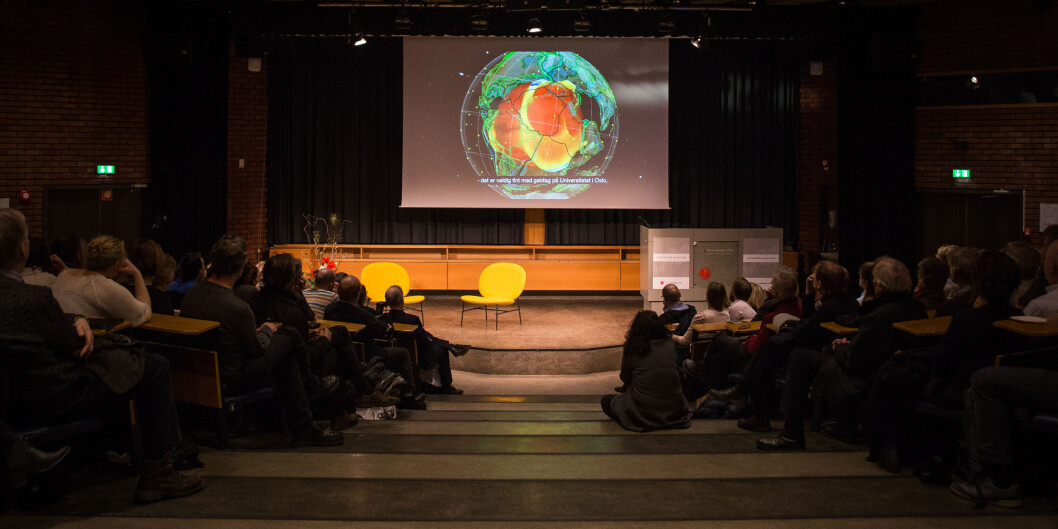 Medievitar Joachim Laberg meiner at debatten om Powerpoint i undervisning, er meir kompleks enn ja og nei. Arkivfoto. Foto: Siri Øverland Eriksen Medievitar Joachim Laberg meiner at debatten om Powerpoint i undervisning, er meir kompleks enn ja og nei. Arkivfoto. Foto: Siri Øverland Eriksen