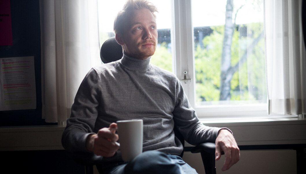 Hans Christian Paulsen, leder for Studentparlamentet på UiO, håper å få igang et større pilotprosjekt med autobegrunnelse på eksamen neste høst. Foto: Ketil Blom Hans Christian Paulsen, leder for Studentparlamentet på UiO, håper å få igang et større pilotprosjekt med autobegrunnelse på eksamen neste høst. Foto: Ketil Blom