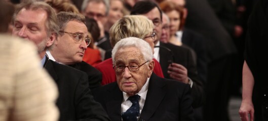 Sterk kritikk av Nobelmøte med Henry Kissinger i Oslo