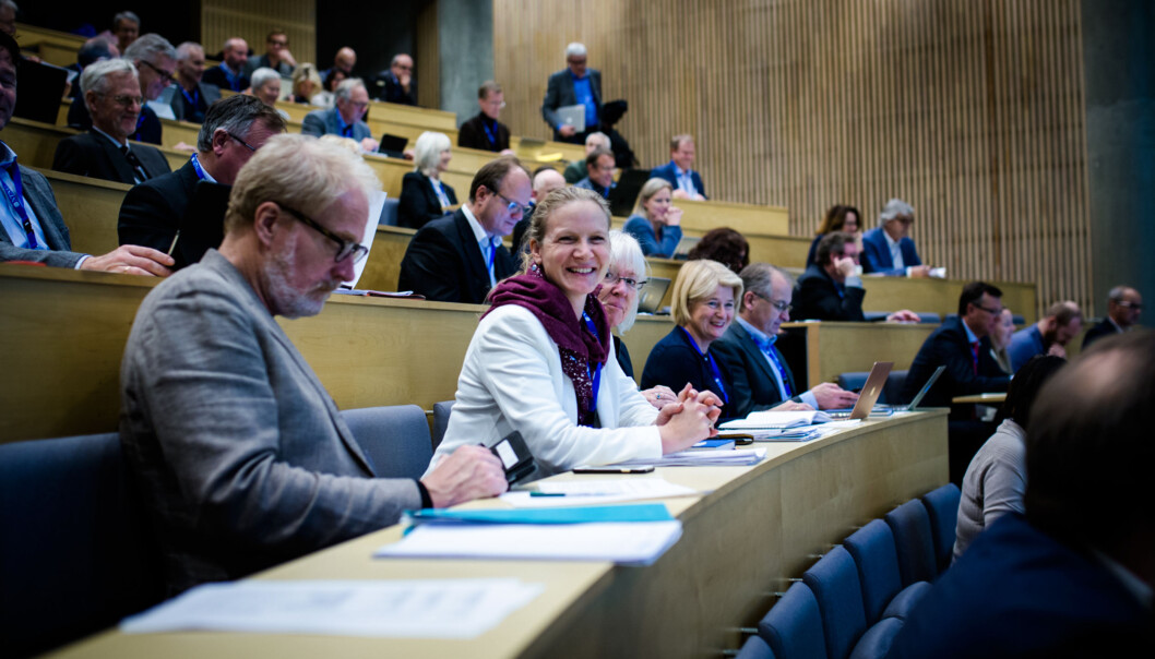 De siste to ukene har rektoratet ved UiO høstet både kritikk og støtte for utspillet om å endre Universitets- og høgskolerådets (UHR) rolle. Bilde fra UHRs møte på NTNU i november 2016. Foto: Henriette Dæhli De siste to ukene har rektoratet ved UiO høstet både kritikk og støtte for utspillet om å endre Universitets- og høgskolerådets (UHR) rolle. Bilde fra UHRs møte på NTNU i november 2016. Foto: Henriette Dæhli